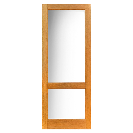 PORTA MACIÇA PARA 02 VIDROS CEDRO ARANA