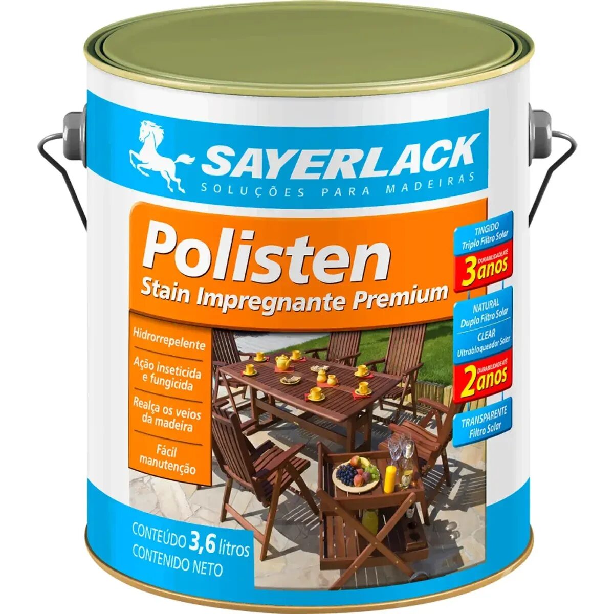 POLISTEN NATURAL SAYERLACK 3,6
